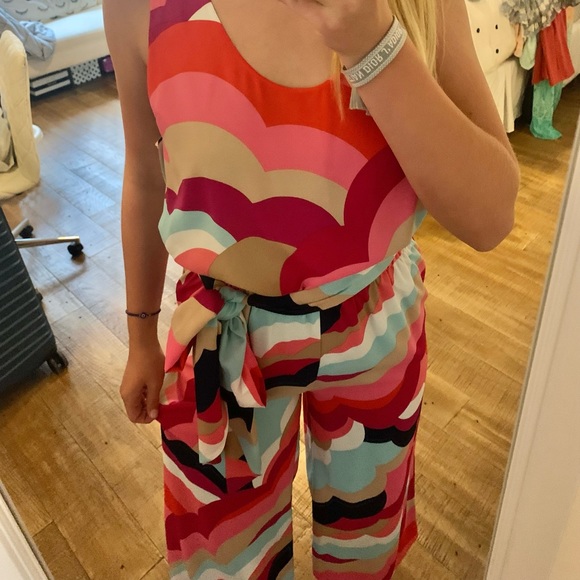 NWT Trina Turk Colorful Jumpsuit (Womens size 2) - Picture 3 of 6